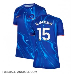 Chelsea Nicolas Jackson #15 Replik Heimtrikot Damen 2024-25 Kurzarm